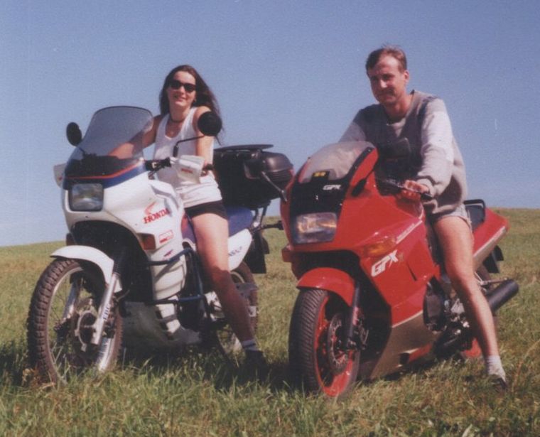 Kawasaki GPX 600 1986-88, Tušák 1996.