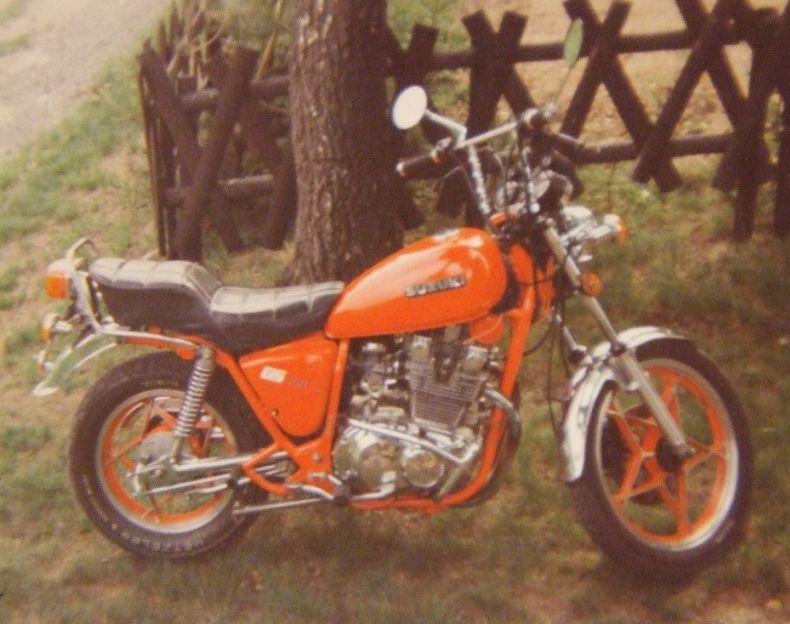 Suzuki GS 450 L 1982, Pepanica 1993 sloužila šest let
