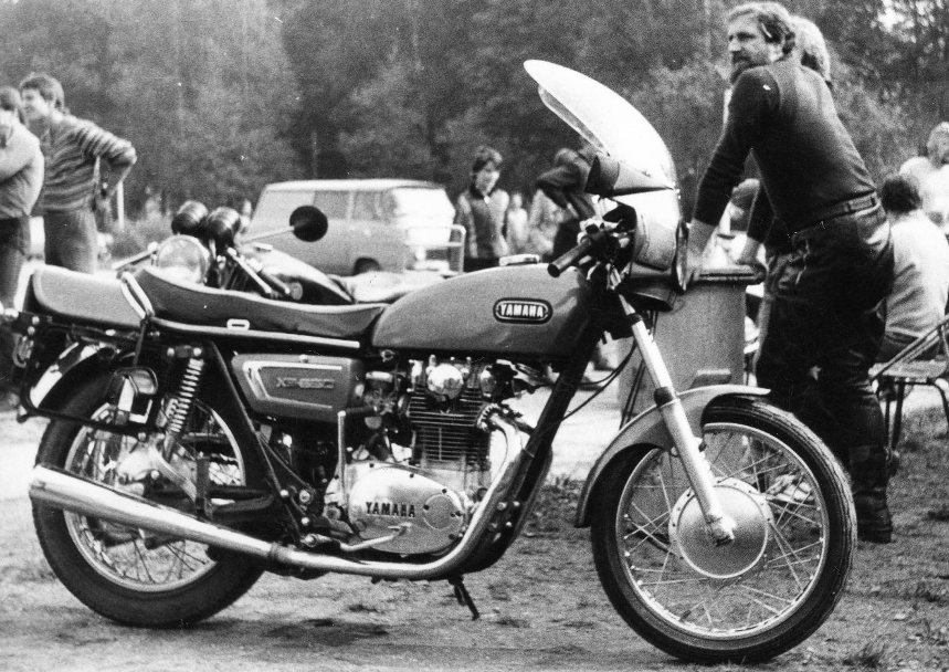 Yamaha XS - 2 1972, Aleš 1978.